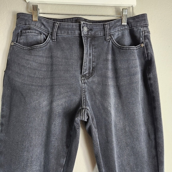 Judy Blue Womens Mid Rise Faded Black Skinny Fit Jeans-Size 11/30 - Picture 2 of 9